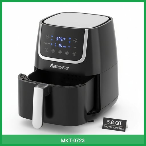 Digital Air Fryer (5.8 Quart)