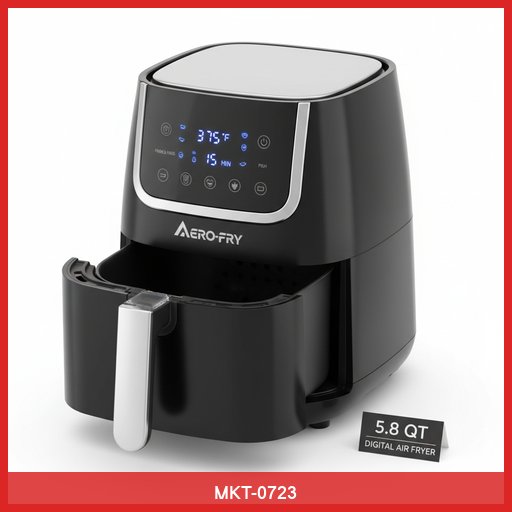 Digital Air Fryer (5.8 Quart)