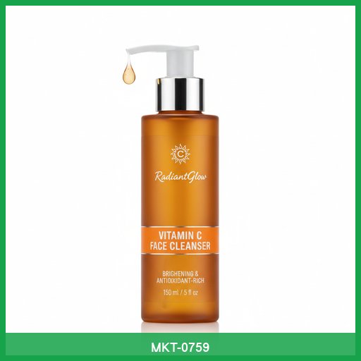 RadiantGlow Vitamin C Face Cleanser
