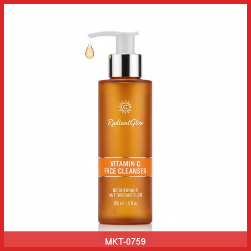 RadiantGlow Vitamin C Face Cleanser