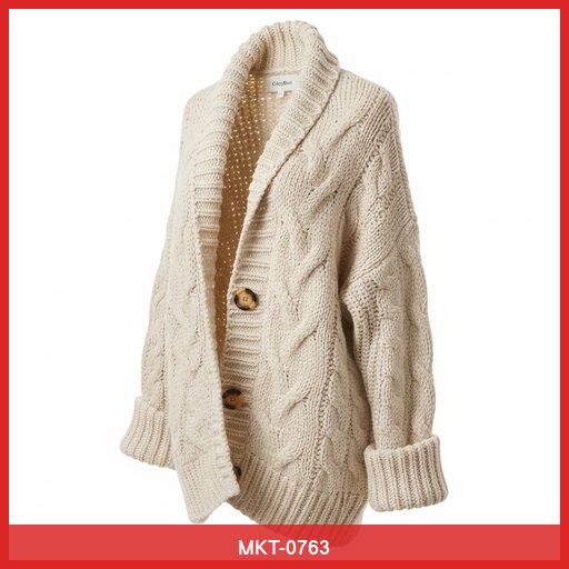 CozyKnit Chunky Cardigan