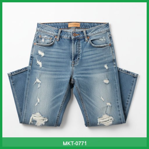 VintageWash Distressed Denim Jeans