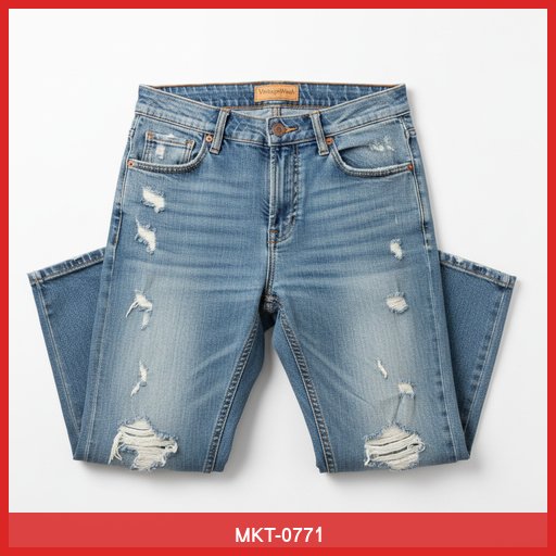 VintageWash Distressed Denim Jeans