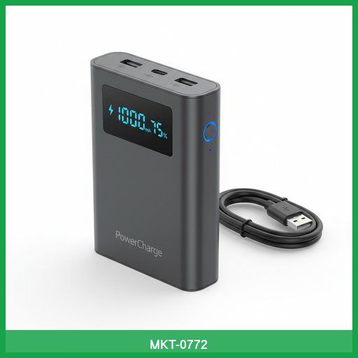 PowerCharge 10,000mAh Portable Power Bank
