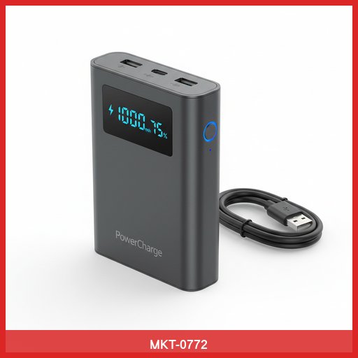 PowerCharge 10,000mAh Portable Power Bank