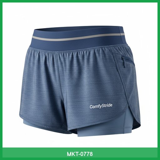 ComfyStride Women's Running Shorts