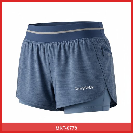 ComfyStride Women's Running Shorts