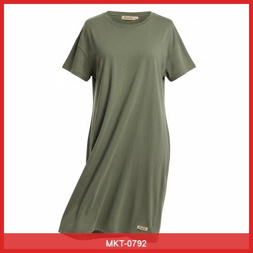 EcoChic Organic Cotton T-Shirt Dress