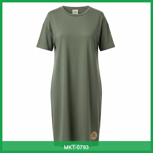 EcoChic Organic Cotton T-Shirt Dress