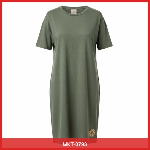 EcoChic Organic Cotton T-Shirt Dress