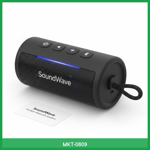 SoundWave Portable Bluetooth Speaker