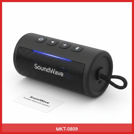 SoundWave Portable Bluetooth Speaker