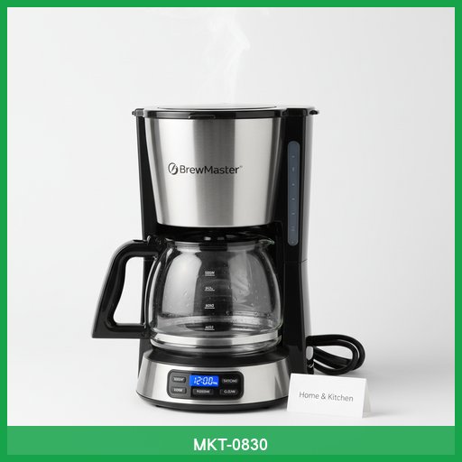 BrewMaster Automatic Coffee Maker