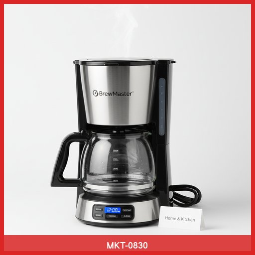 BrewMaster Automatic Coffee Maker