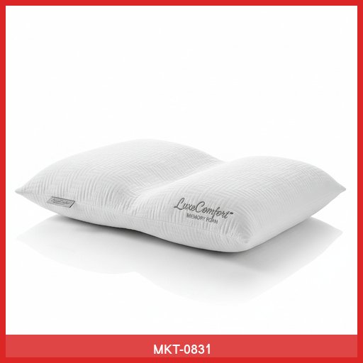 LuxeComfort Memory Foam Pillow