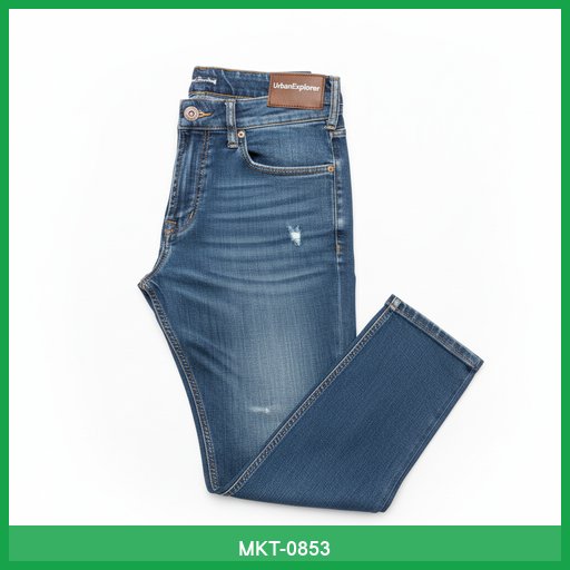 UrbanExplorer Slim Fit Denim Jeans