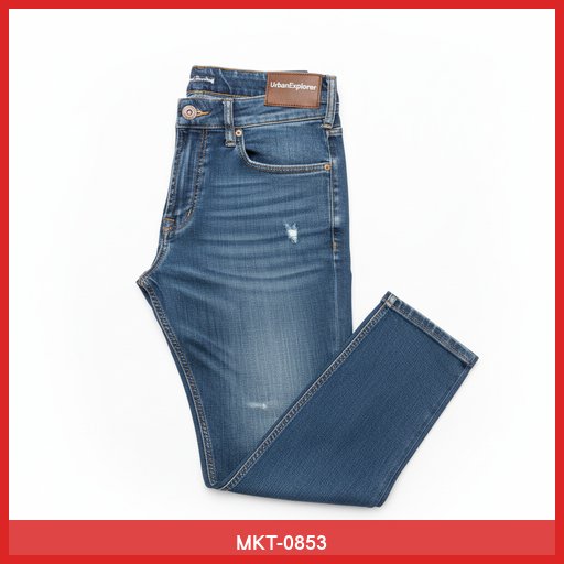 UrbanExplorer Slim Fit Denim Jeans