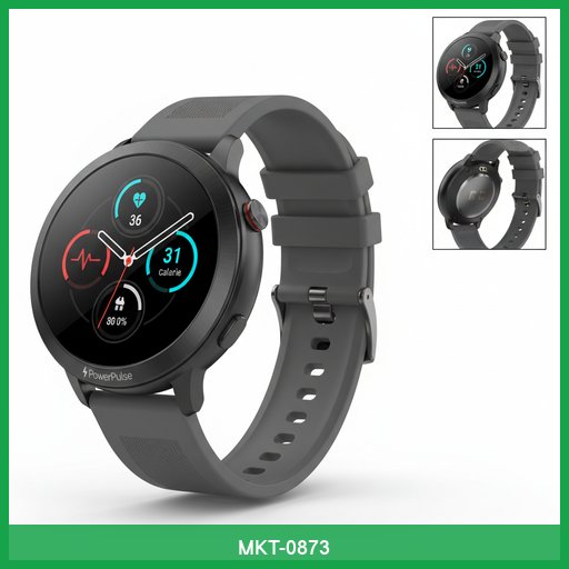 PowerPulse Smartwatch Fitness Tracker