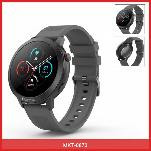 PowerPulse Smartwatch Fitness Tracker