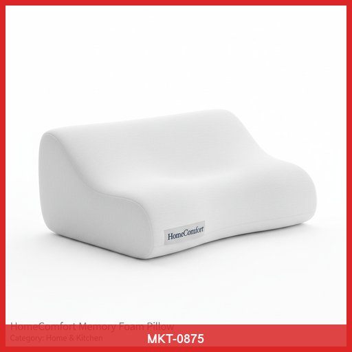 HomeComfort Memory Foam Pillow
