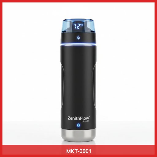 ZenithFlow Smart Water Bottle