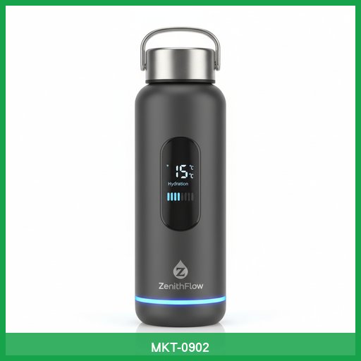 ZenithFlow Smart Water Bottle