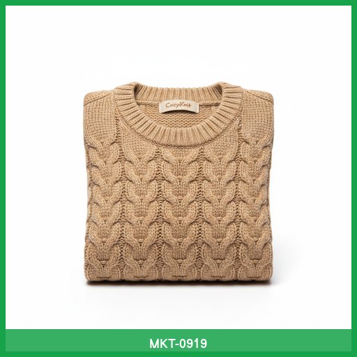 CozyKnit Crew Neck Sweater