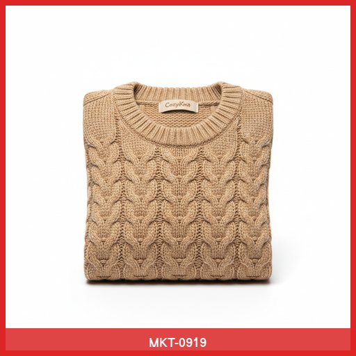 CozyKnit Crew Neck Sweater