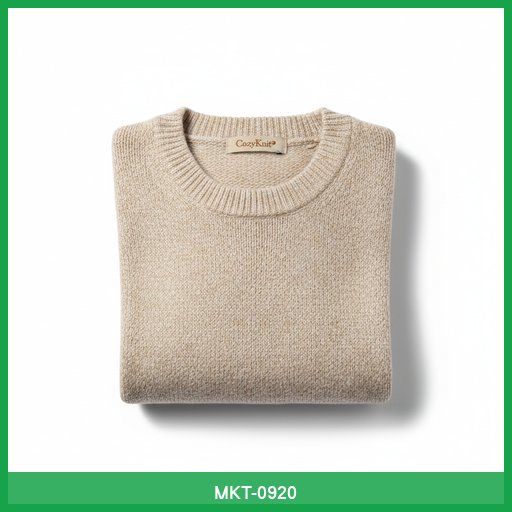 CozyKnit Crew Neck Sweater
