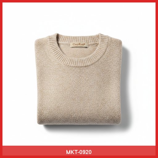 CozyKnit Crew Neck Sweater