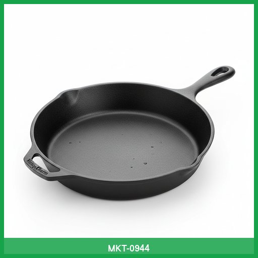 VintageCharm Cast Iron Skillet