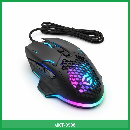 Gaming Mouse with RGB Lighting