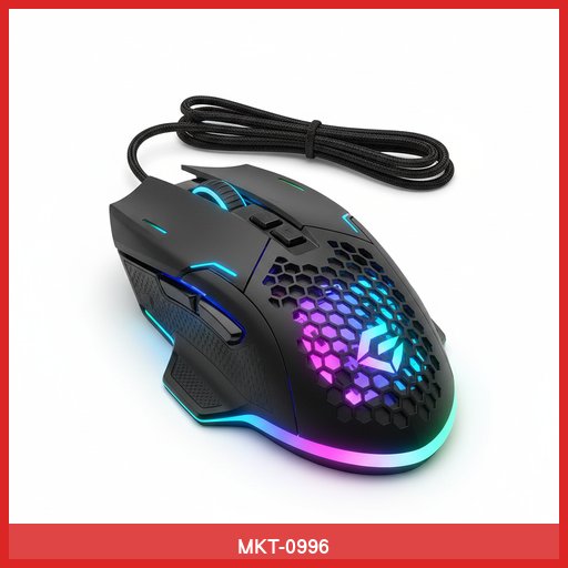 Gaming Mouse with RGB Lighting