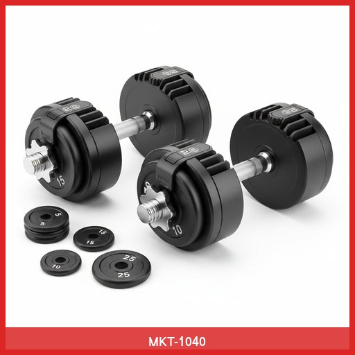 Adjustable Dumbbell Set (25 lbs)