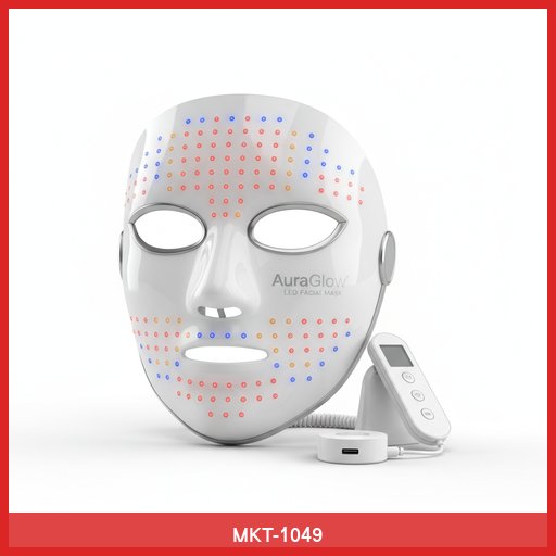 AuraGlow LED Facial Mask