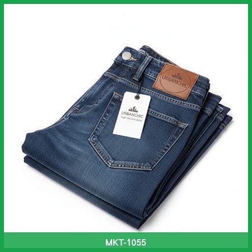 UrbanChic High-Waisted Jeans