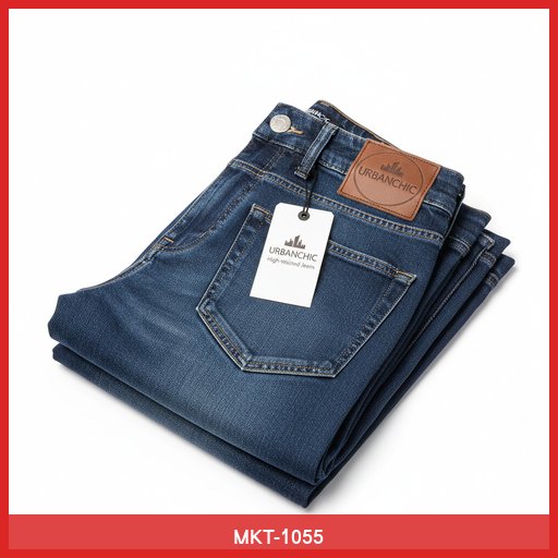 UrbanChic High-Waisted Jeans