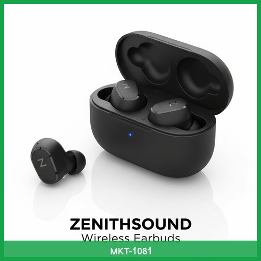 ZenithSound Wireless Earbuds