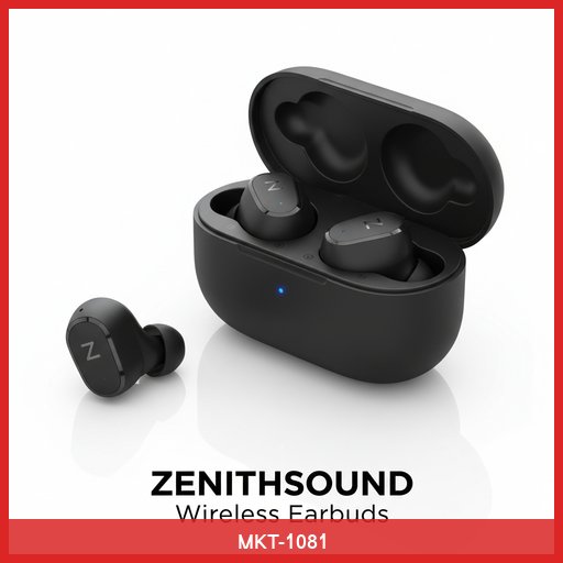 ZenithSound Wireless Earbuds