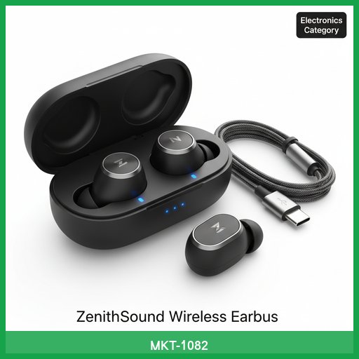 ZenithSound Wireless Earbuds
