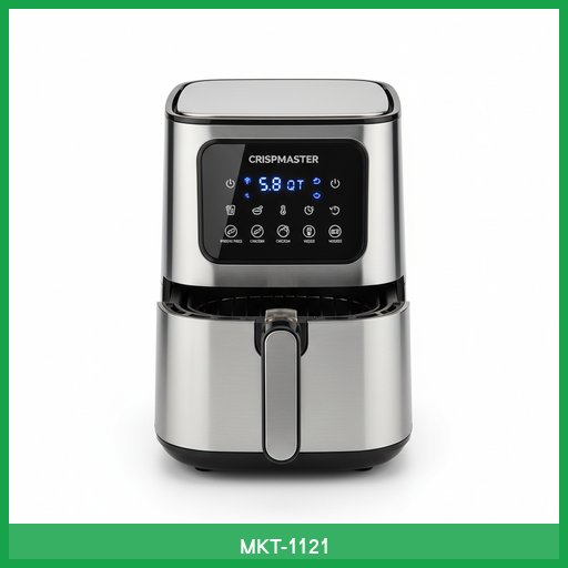Air Fryer with Digital Display (5.8 QT)