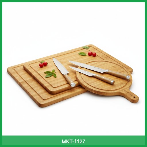 Bamboo Cutting Board Set