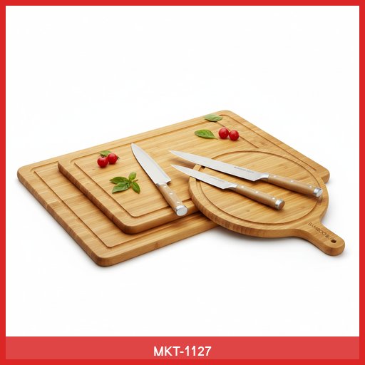 Bamboo Cutting Board Set