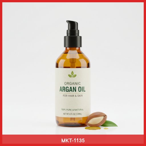 Organic Argan Oil for Hair & Skin