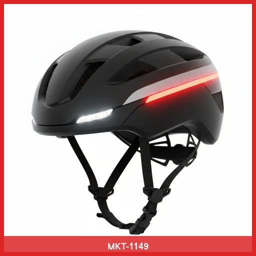 Cycling Helmet with LED Light