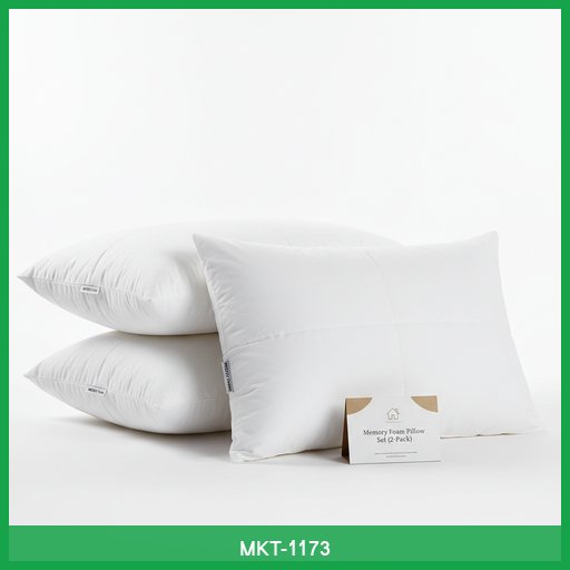 Memory Foam Pillow Set (2-Pack)