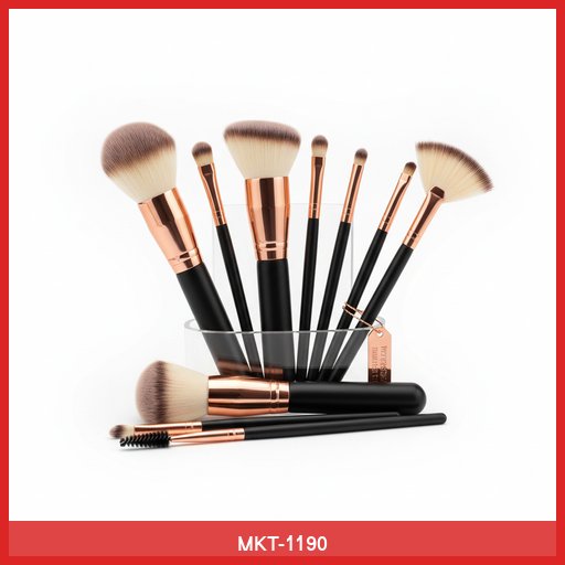 Professional Makeup Brush Set (12-Piece)