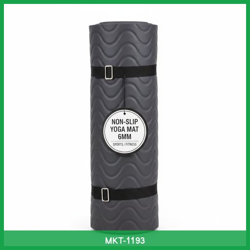 Yoga Mat (Non-Slip, 6mm)