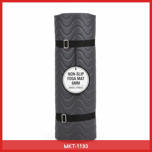Yoga Mat (Non-Slip, 6mm)