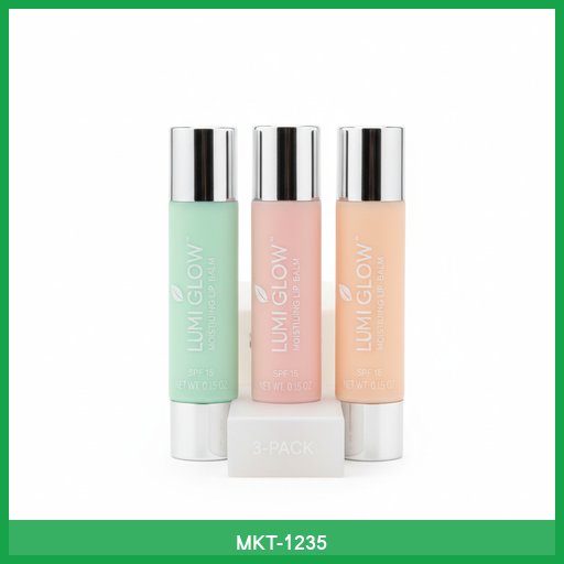 Moisturizing Lip Balm Set (3-Pack)